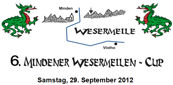 Logo Wesermeile 2012